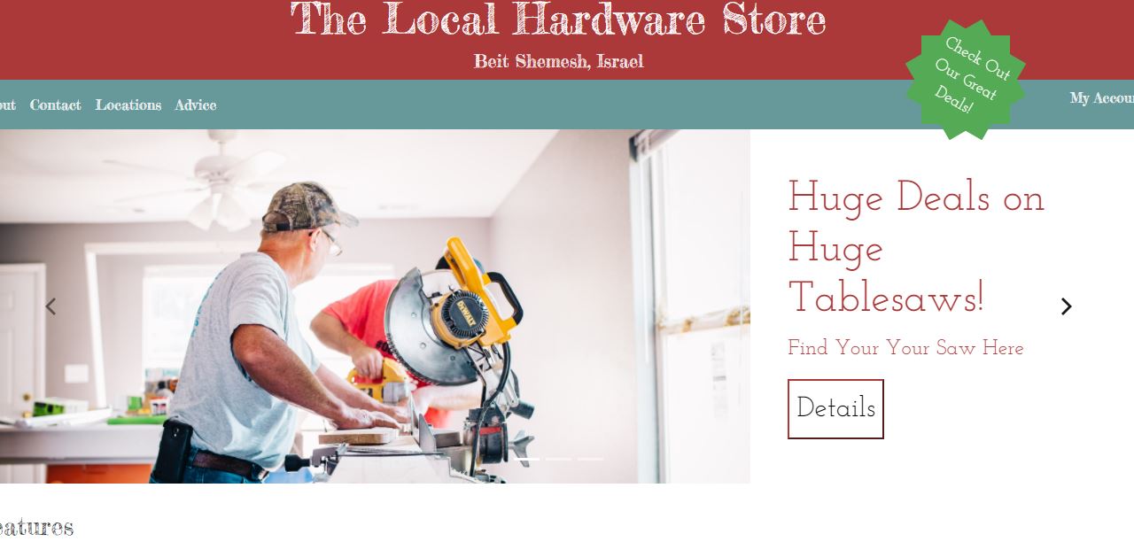 Hardware Store Site Picture